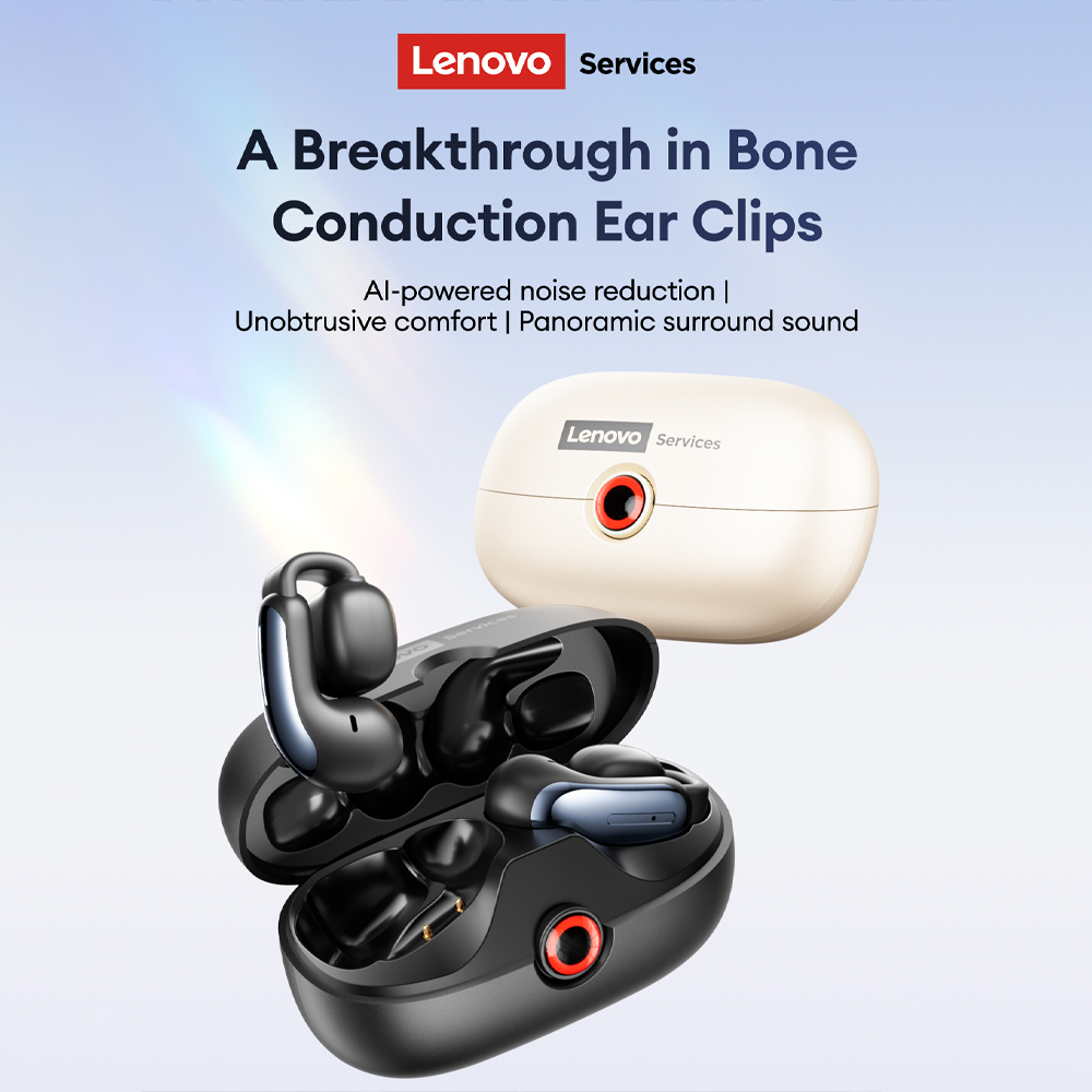 Headphones Wireless - Lenovo LES-108 Bone Conduction TWS Ear