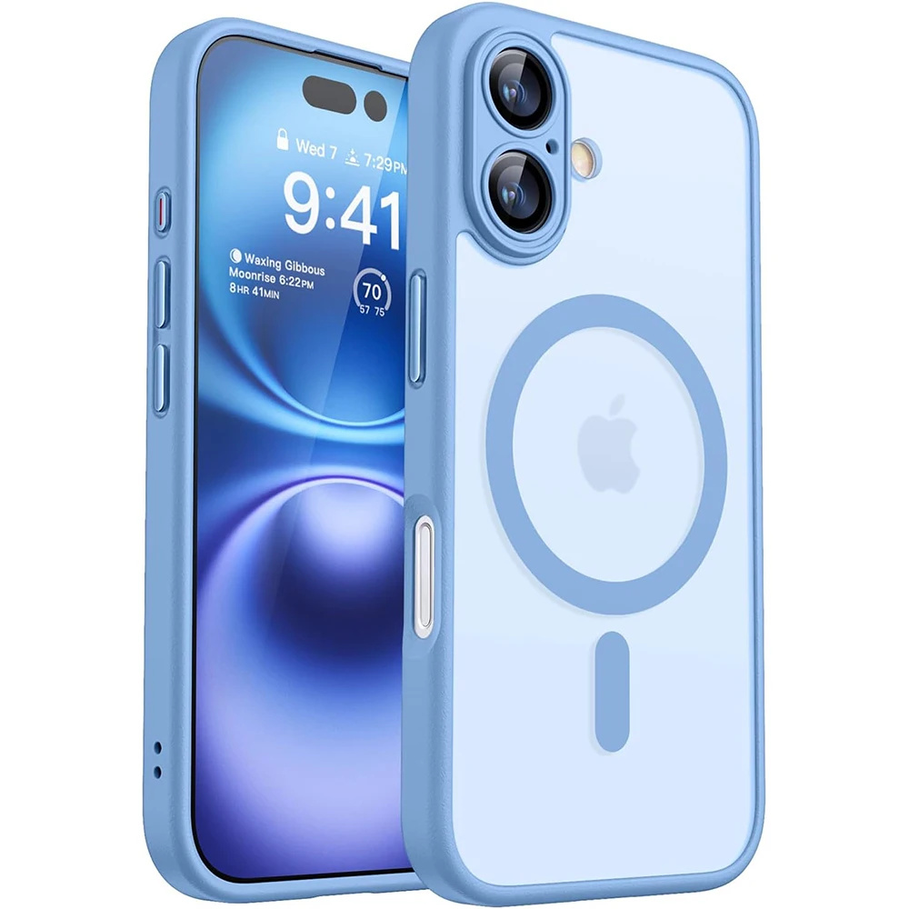 Wireless Charger - Magnetic Luxury Matte Translucent Armor Shockproof