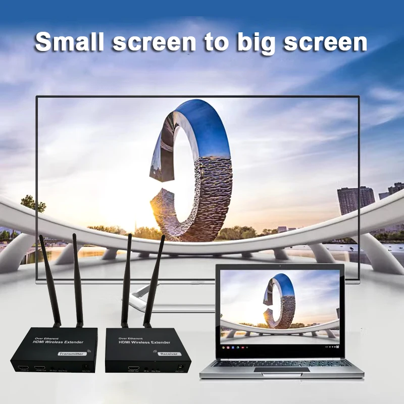 200m Wireless HDMI Video Trans - огляд і ціна Hdmi Adapter