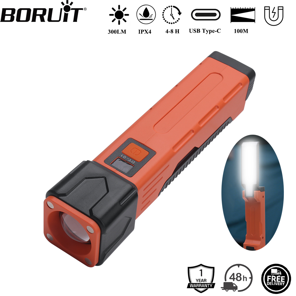 BORUiT 300LM LED Work Light Zo - огляд і ціна Power Bank