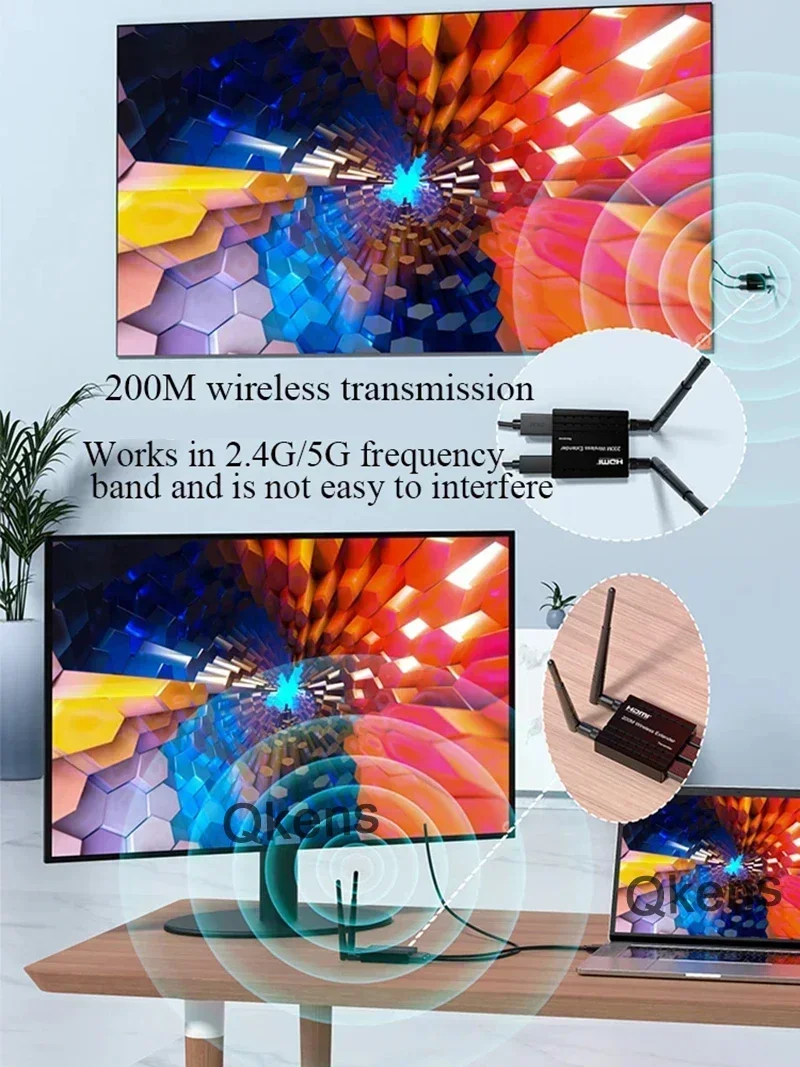 Wireless HDMI Extender Audio V - огляд і ціна Hdmi Adapter