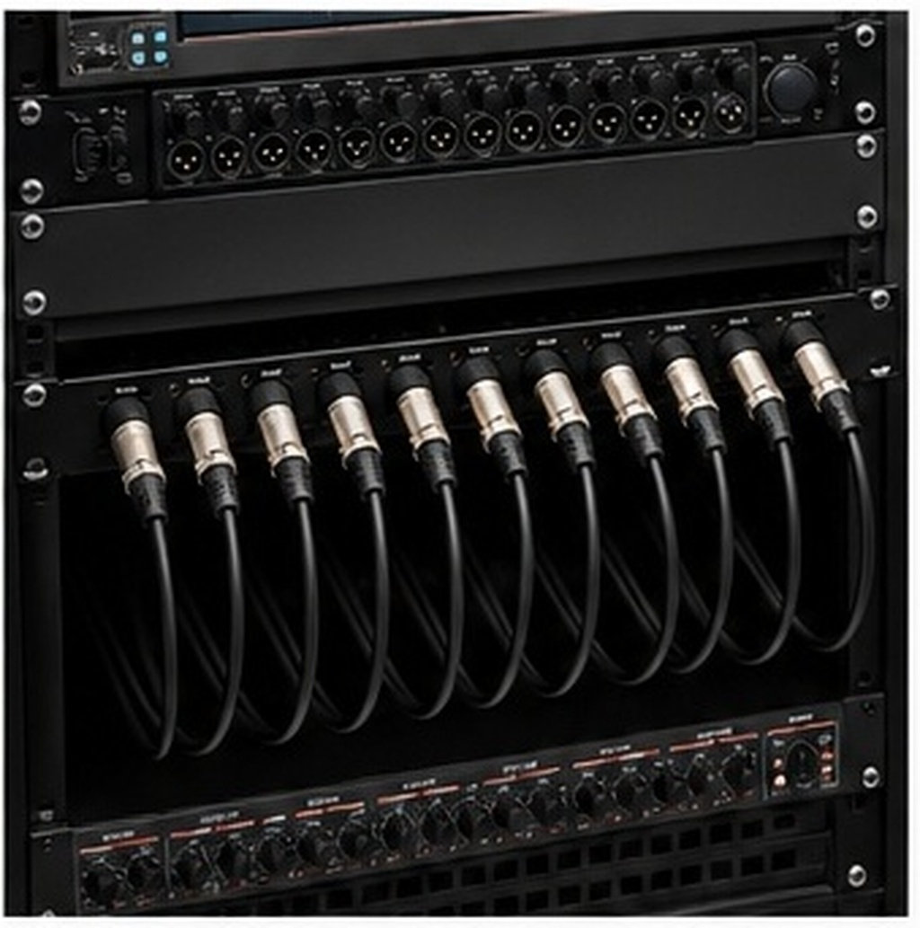 12 Port Hinged Rack Mount Audi - огляд і ціна Cable Organizer